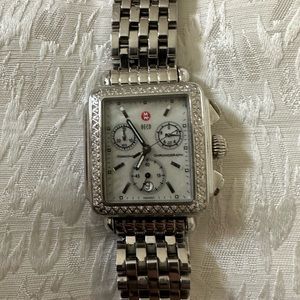 COPY - MICHELE
Deco 18 Stainless Steel Diamond Bracelet Watch